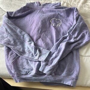 Ivory Ella Lavender Elephant Sweatshirt